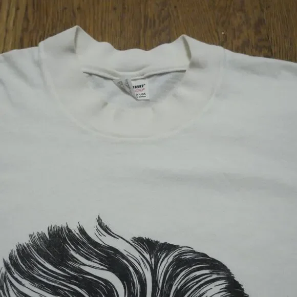 Vintage James Dean 80s Portrait Rare T-Shirt XL Stedman 1987 Movie Star Cigs Tees - Short Sleeve